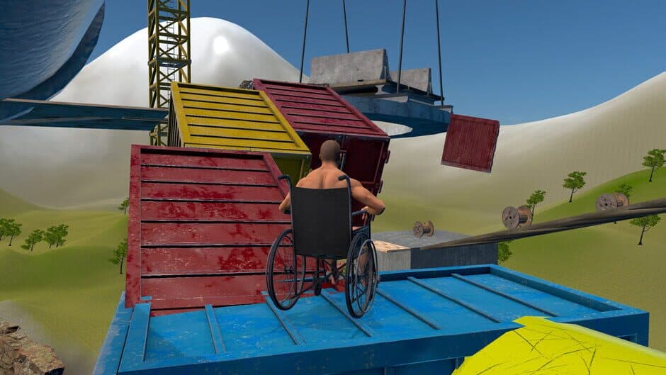 Скриншот 1 из A Difficult Game About Wheelchair