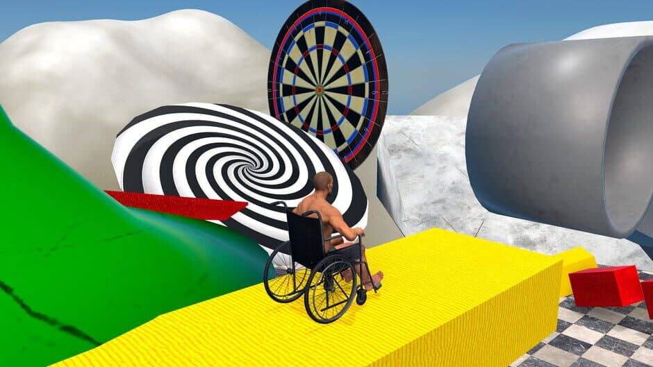 Скриншот 4 из A Difficult Game About Wheelchair