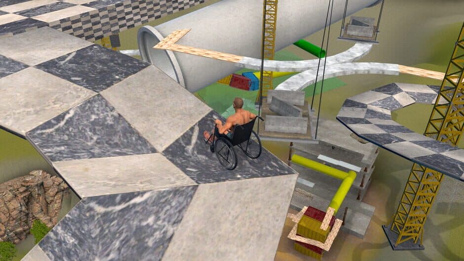Скриншот 6 из A Difficult Game About Wheelchair