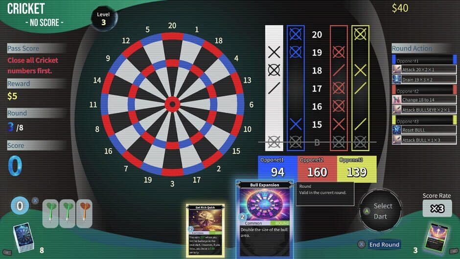 Скриншот 1 из Greedy Darts
