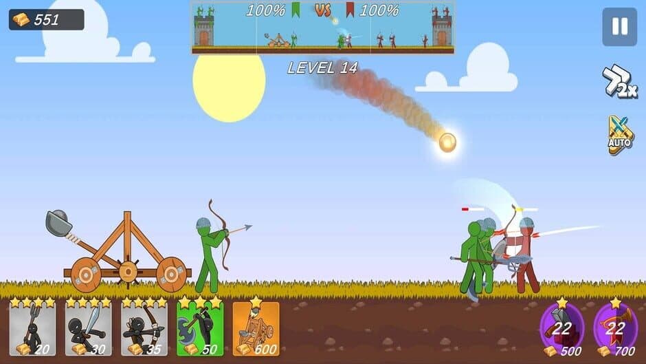 Скриншот 2 из Stick Ragdoll Battle Simulator