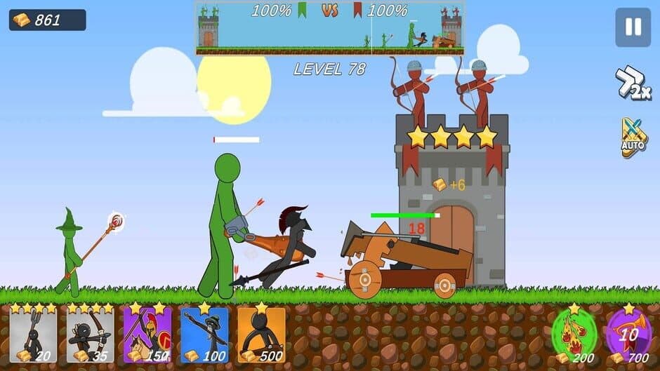 Скриншот 7 из Stick Ragdoll Battle Simulator