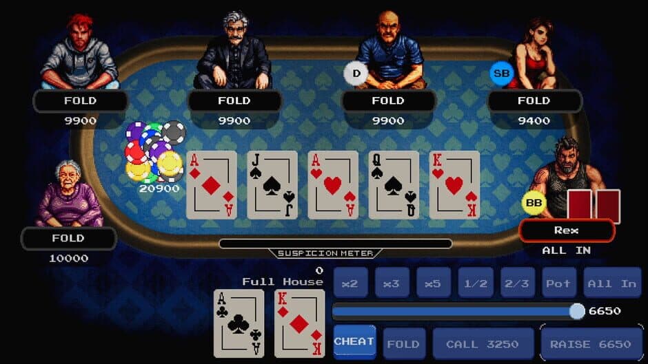 Скриншот 1 из Pokertown: Cheater's Paradise