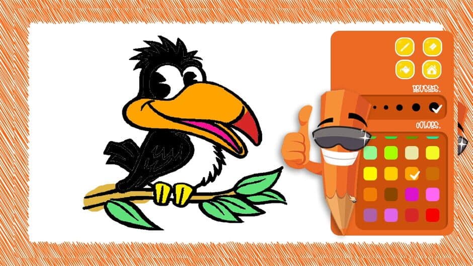 Скриншот 1 из Bird Coloring