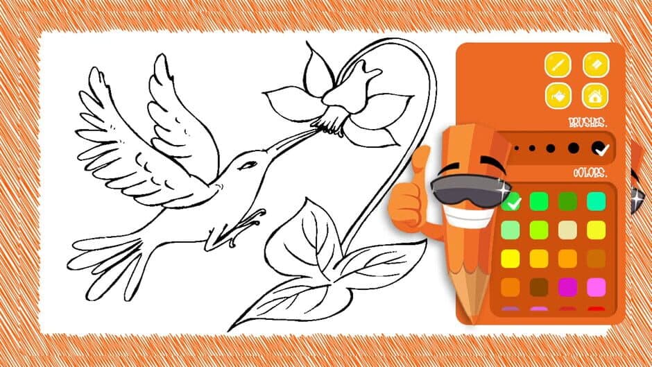 Скриншот 2 из Bird Coloring