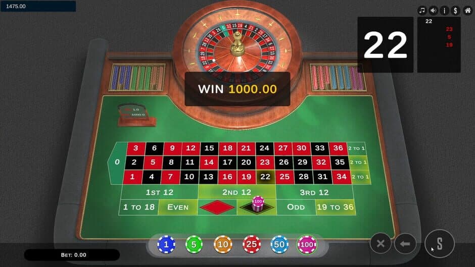 Скриншот 2 из Roulette Pro Simulator