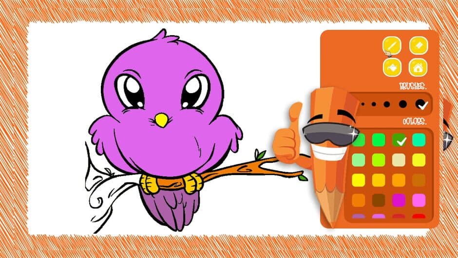 Скриншот 4 из Bird Coloring