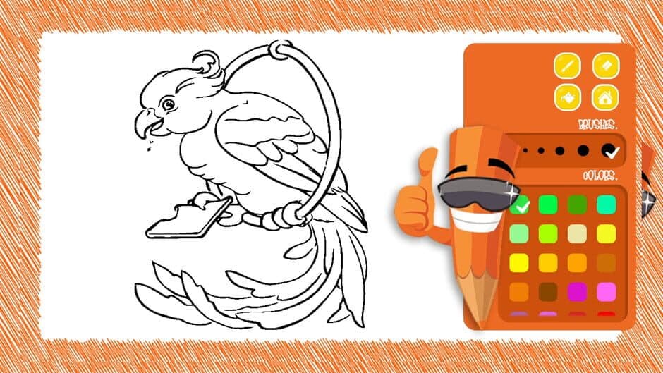 Скриншот 5 из Bird Coloring