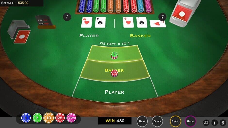 Скриншот 4 из Baccarat