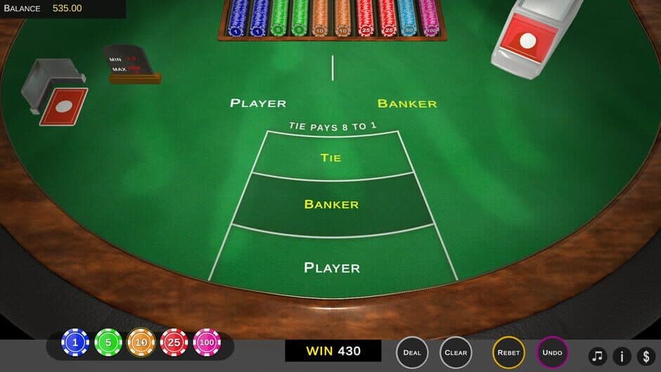 Скриншот 5 из Baccarat