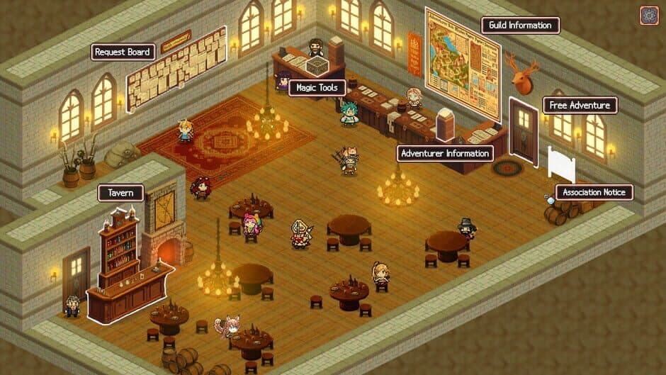 Скриншот 2 из Isekai Adventurer Guild