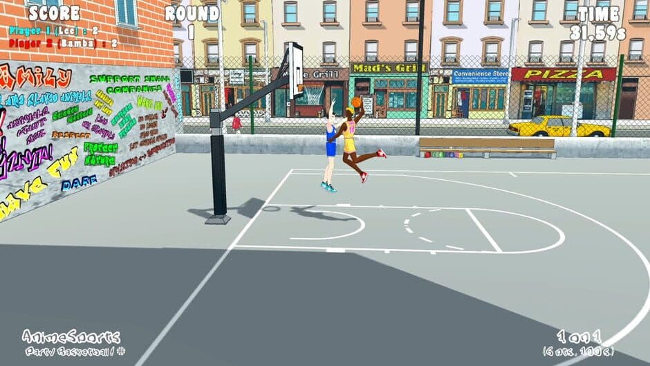 Скриншот 2 из Animesports: Party Basketball!
