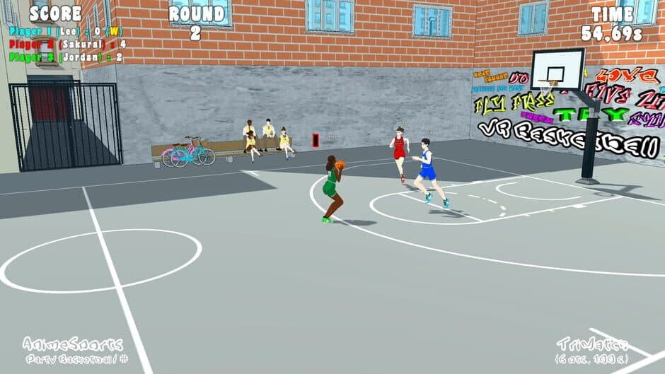 Скриншот 4 из Animesports: Party Basketball!