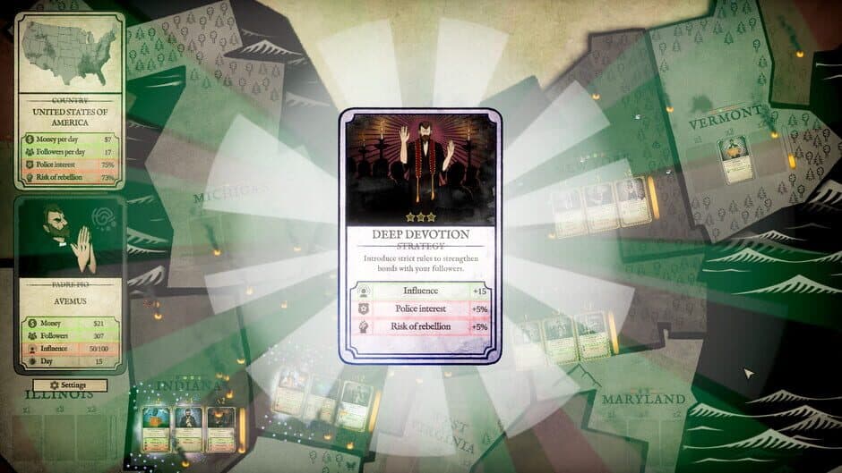Скриншот 3 из Cult Leader Simulator