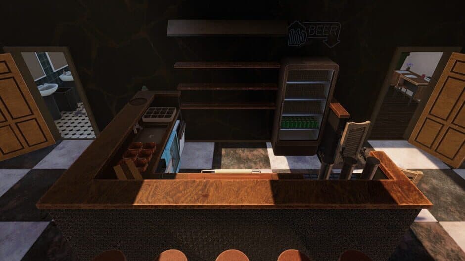 Скриншот 1 из Under the Disco Lights: 80's Bar Simulator