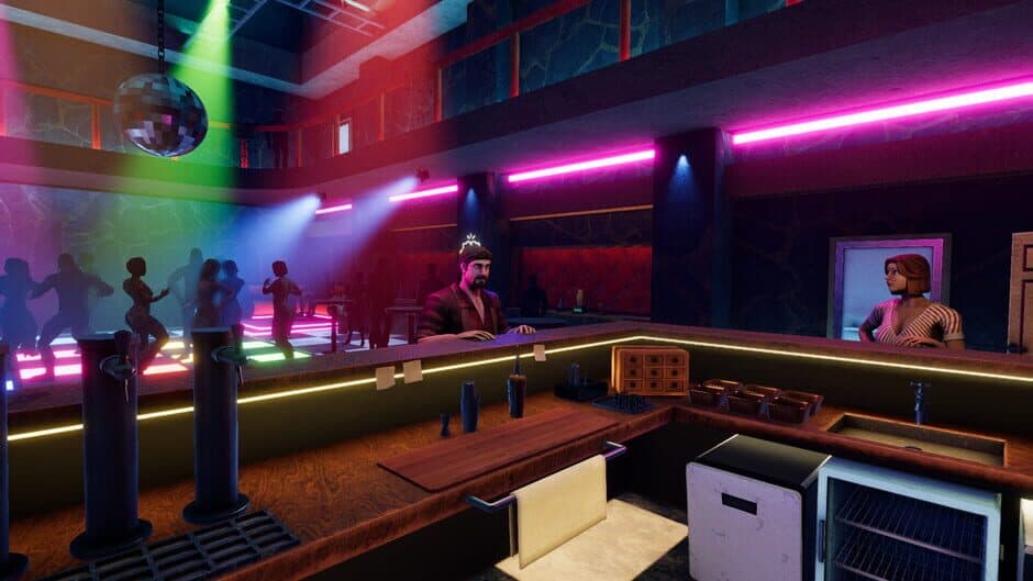 Скриншот 5 из Under the Disco Lights: 80's Bar Simulator