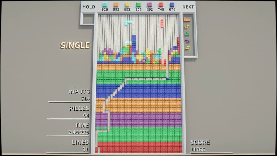 Скриншот 3 из Quadra Break Tetris