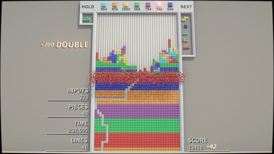 Скриншот 4 из Quadra Break Tetris