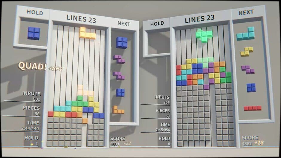 Скриншот 1 из Quadra Break Tetris