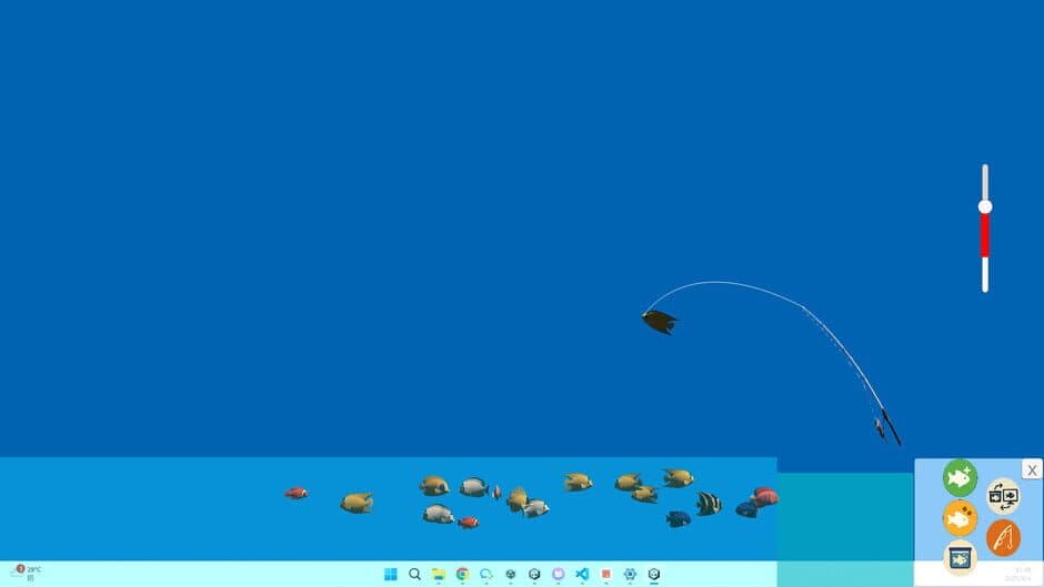 Скриншот 1 из Desktop Aquarium