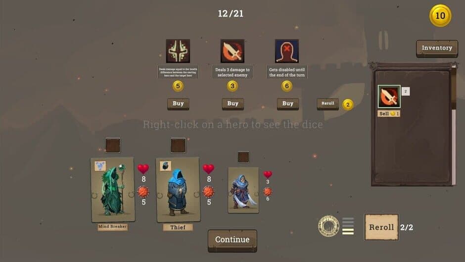 Скриншот 2 из Heroes & Dice
