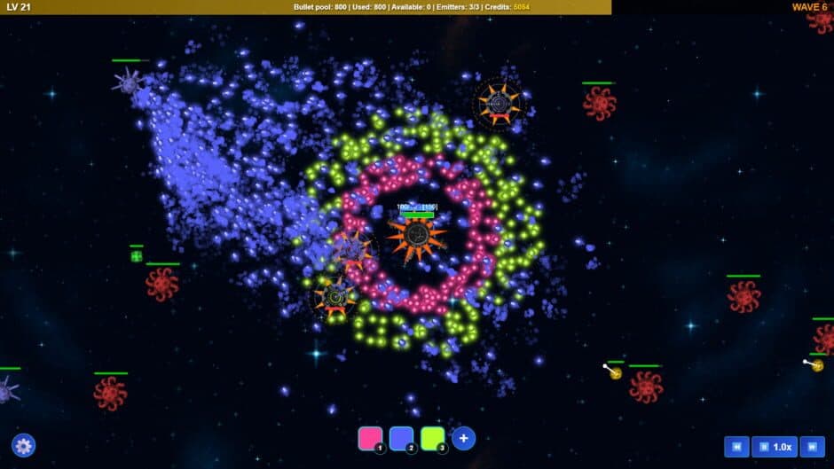Скриншот 2 из Pattern Survivors: Bullet Hell