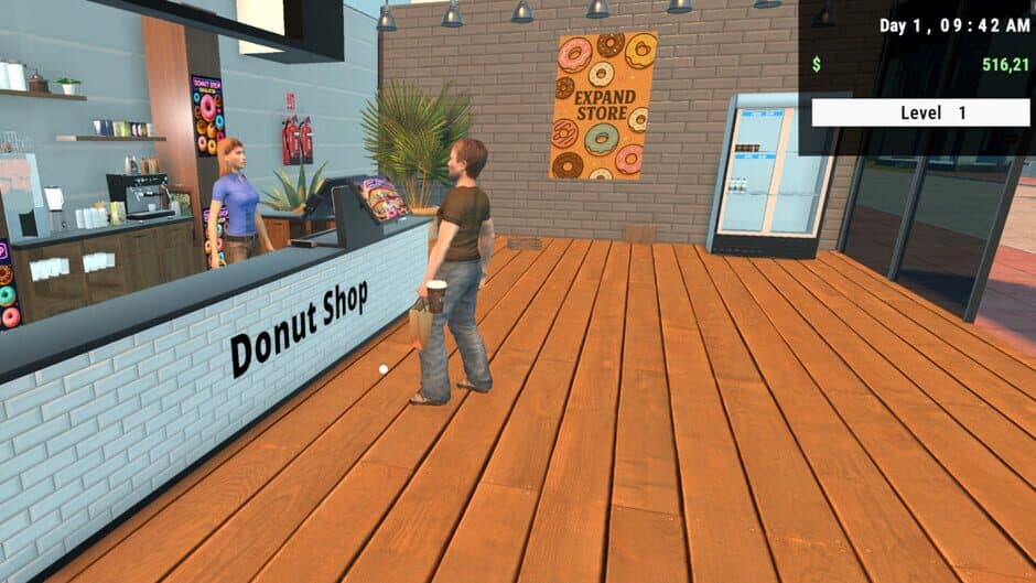 Скриншот 3 из Donut Shop Simulator