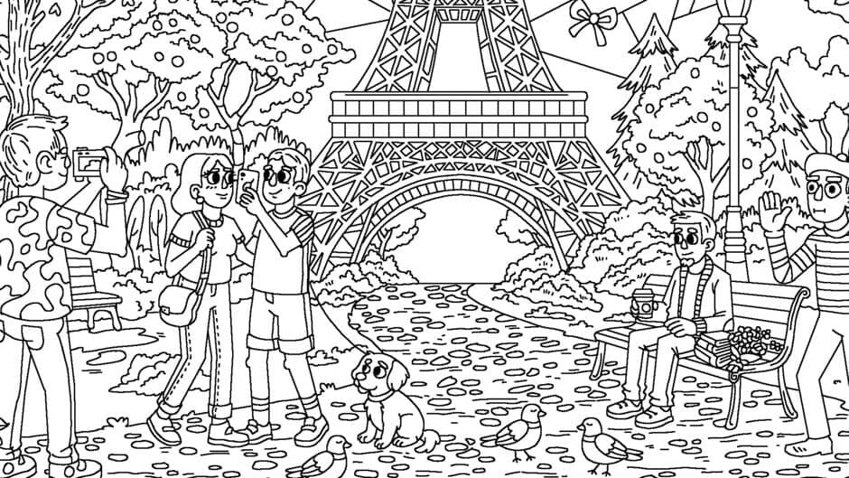 Скриншот 5 из 100 Cats Lost in World Find & Color