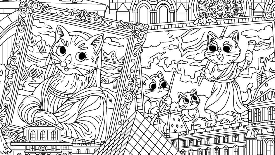 Скриншот 7 из 100 Cats Lost in World Find & Color