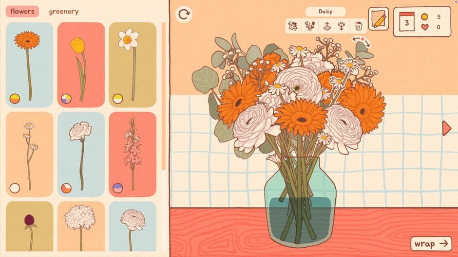 Скриншот 4 из Flowers and Favours: Florist Simulator