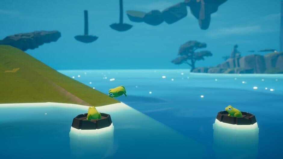 Скриншот 1 из Ribbit Up: Frog Climber