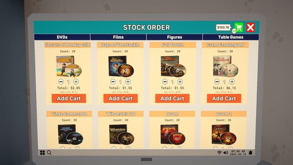 Скриншот 5 из DVD Store Simulator