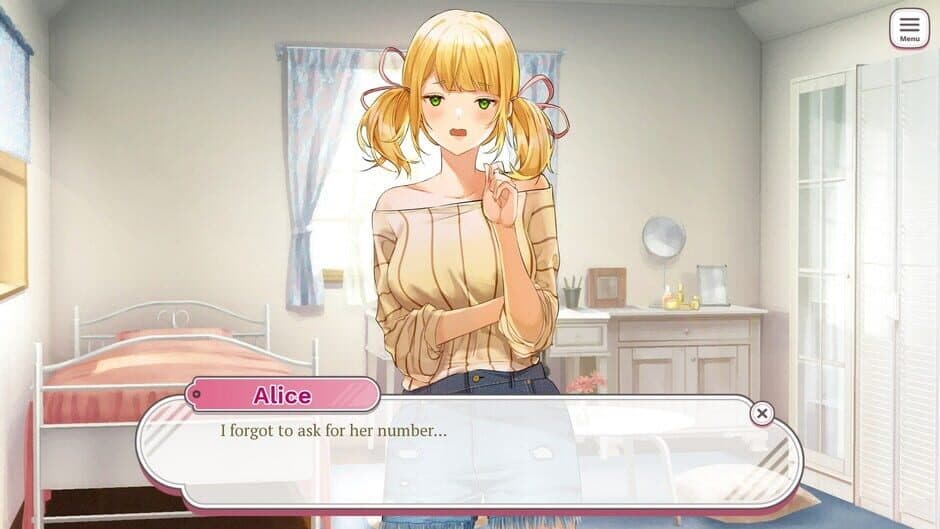 Скриншот 2 из Double Date: Yuri Visual Novel