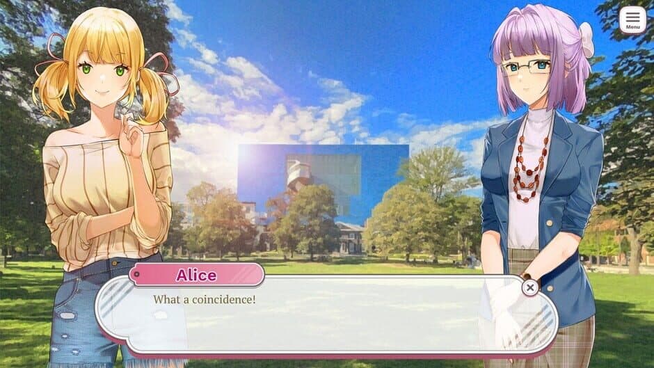 Скриншот 4 из Double Date: Yuri Visual Novel