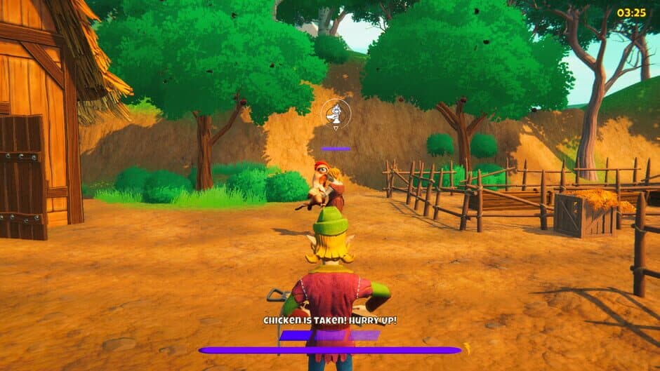 Скриншот 2 из Run Chicken Run