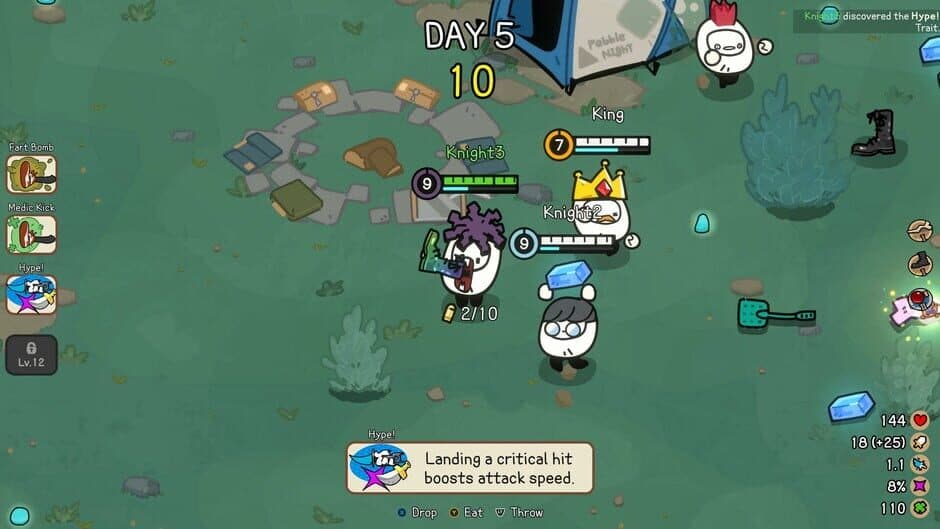 Скриншот 9 из Pebble Knights