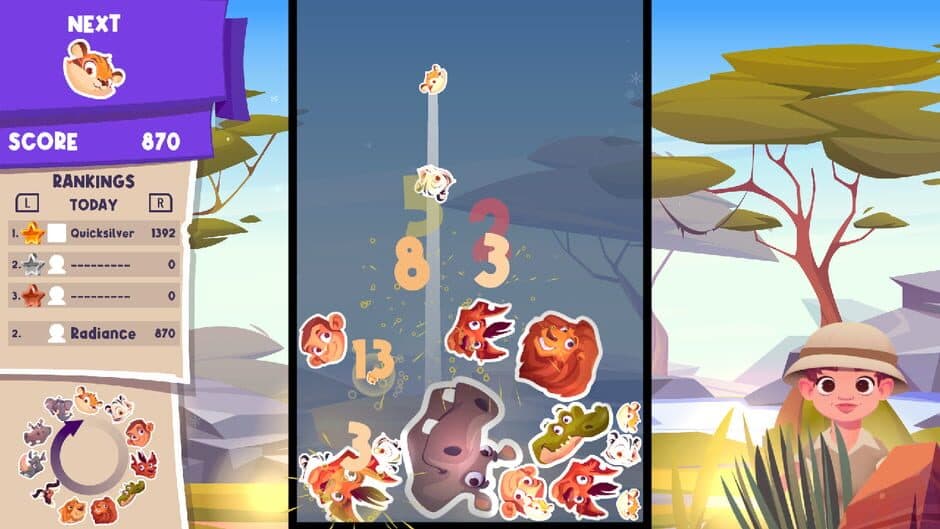 Скриншот 1 из Zoo Merge