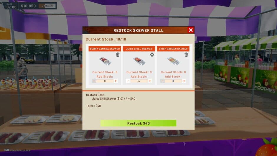Скриншот 7 из Fruit Mart Simulator