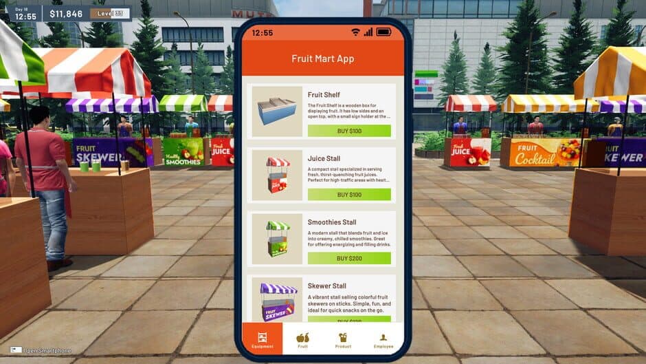 Скриншот 9 из Fruit Mart Simulator