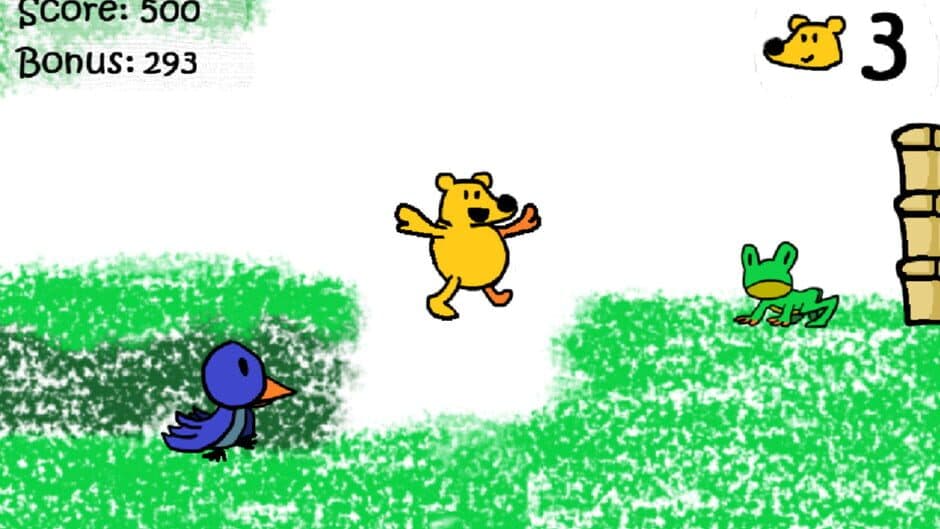 Скриншот 2 из Winnie-the-Pooh Hops for Honey