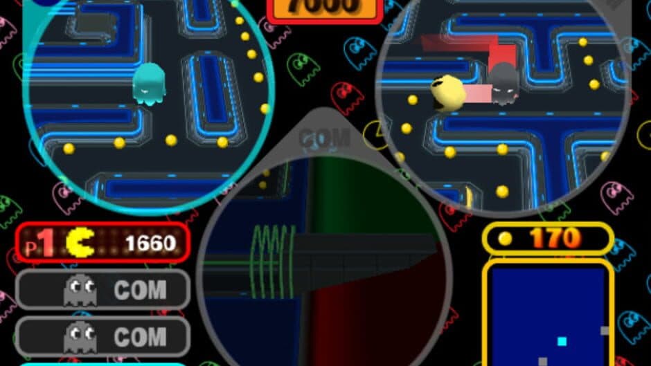 Скриншот 1 из Pac-Man vs. & Pac-Man World 2