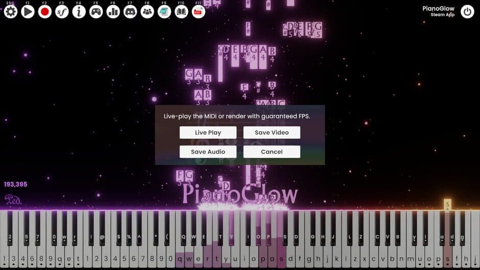 Скриншот 5 из PianoGlow