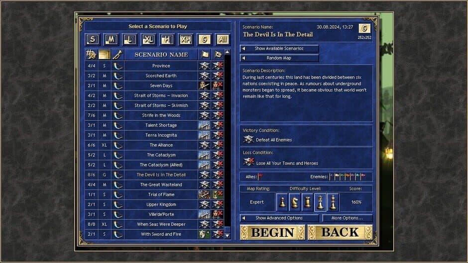 Скриншот 1 из Heroes of Might and Magic III: Horn of the Abyss