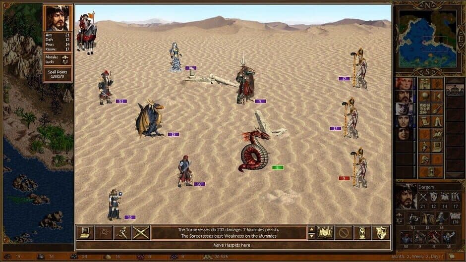 Скриншот 4 из Heroes of Might and Magic III: Horn of the Abyss