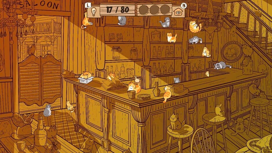 Скриншот 1 из Cats Visiting Wild West