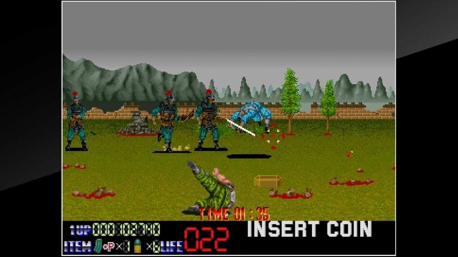 Скриншот 4 из Arcade Archives: Spinal Breakers
