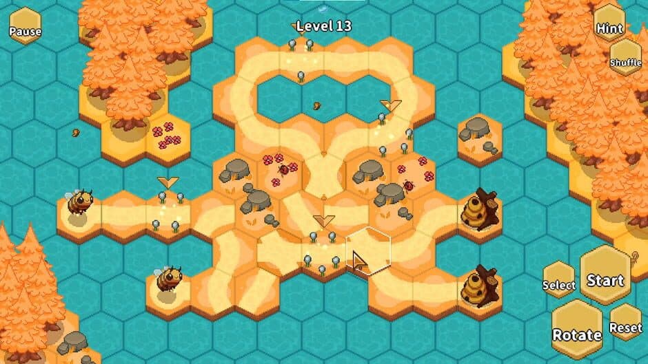 Скриншот 2 из Bee Flowers: Save the Garden