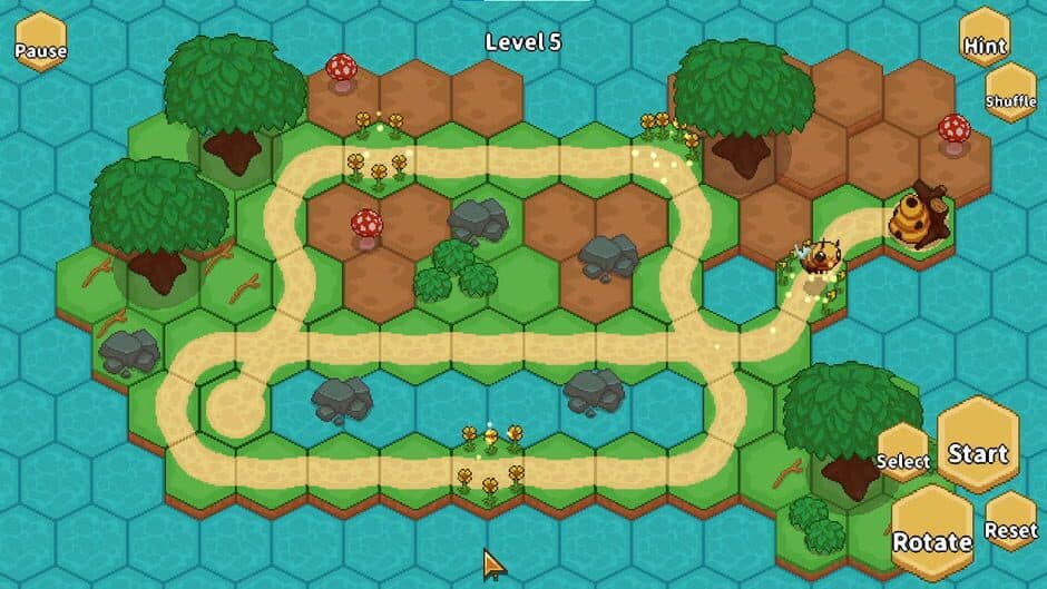 Скриншот 4 из Bee Flowers: Save the Garden