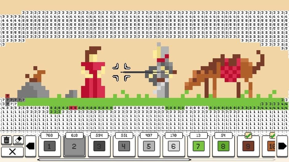 Скриншот 1 из Coloring Pixels: Collection 6