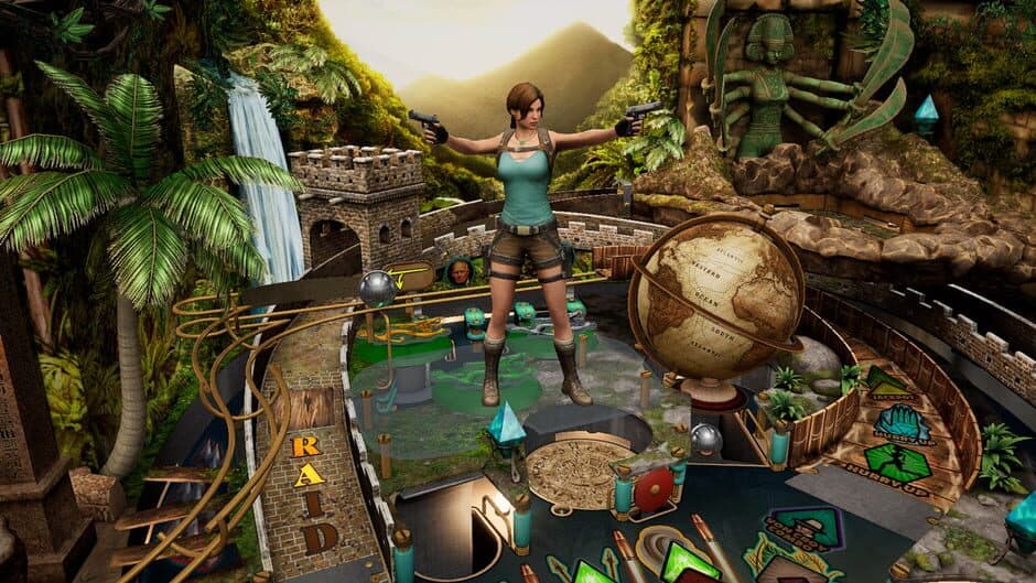 Скриншот 2 из Pinball FX: Tomb Raider Pinball